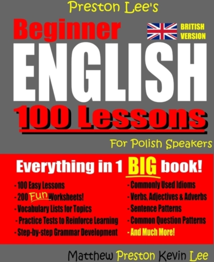 Preston Lee's Beginner English for Polish Speakers (British) av Matthew Preston, Kevin Lee (Paperback)