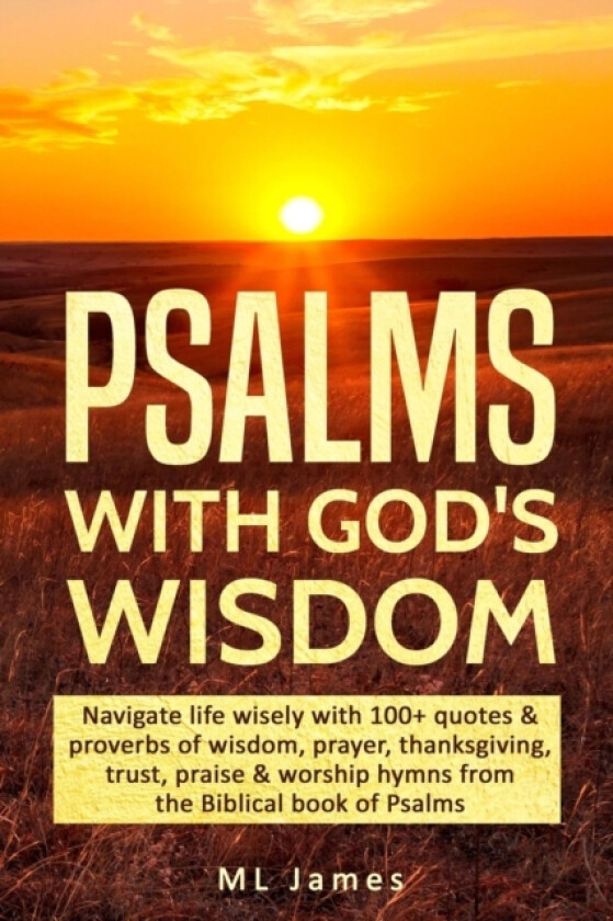 Psalms with God's Wisdom av ML James (Paperback)