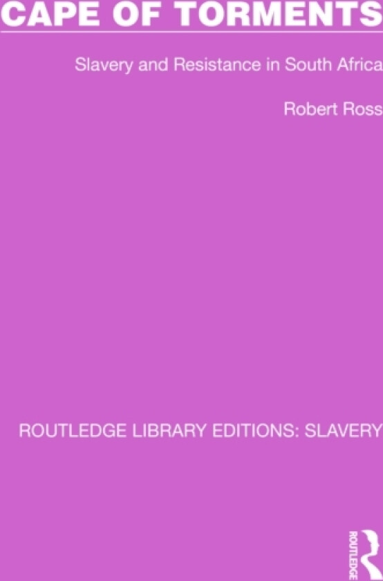Cape of Torments av Robert Ross (Paperback)