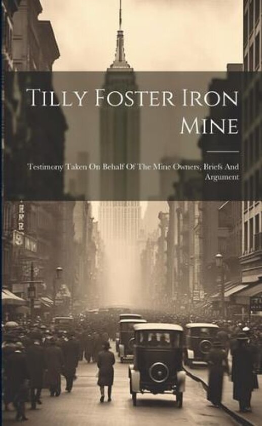 Tilly Foster Iron Mine av Anonymous (Paperback)