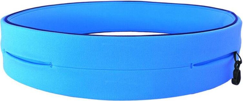 Fleksibelt og vannavstøtende løpebelte med lommer