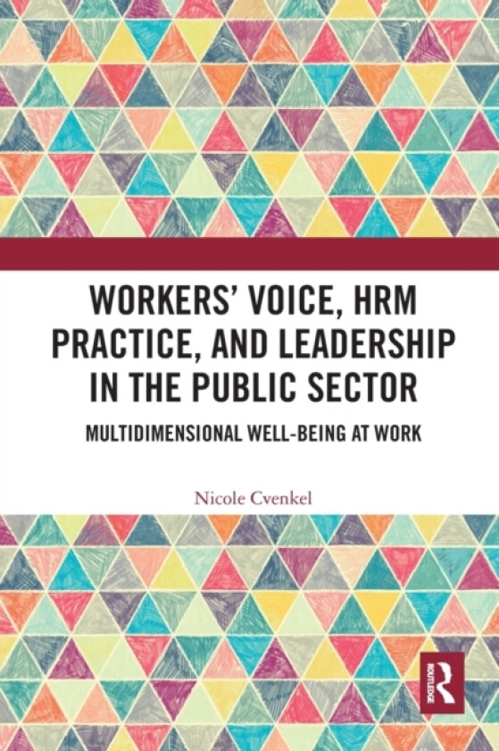Workers' Voice, HRM Practice, and Leadership in the Public Sector av Nicole Cvenkel (Paperback)