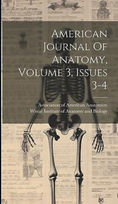 American Journal Of Anatomy, Volume 3, Issues 3-4 av Wistar Institute of Anatomy and Biology, Association of American Anatomists (Hardcover)