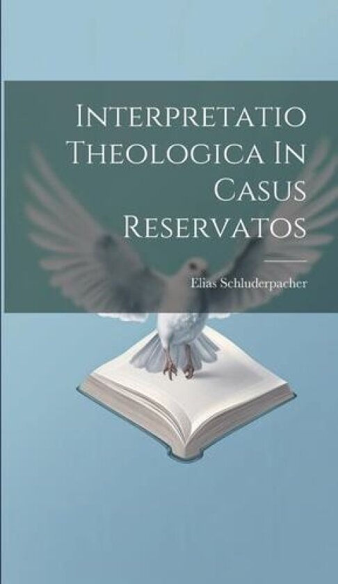 Interpretatio Theologica In Casus Reservatos av Elias Schluderpacher (Hardcover)