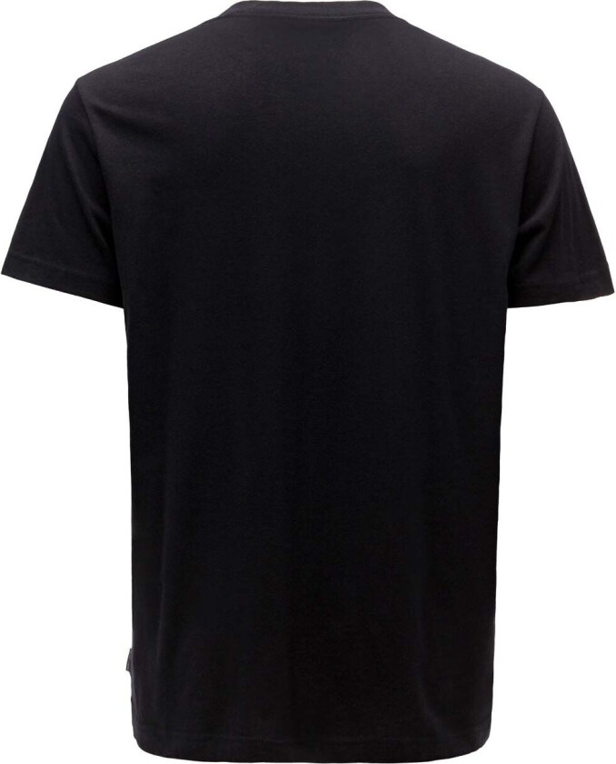 Men's Logo Anchor Short Sleeve T-Shirt Black L, Black