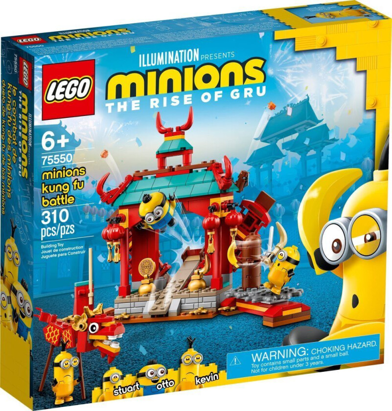 Lego Minions 75550 Minions kung fu-gjeng