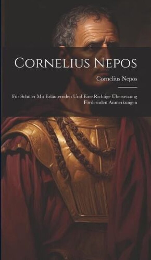 Cornelius Nepos: Für Schüler mit Erläuternden und Eine Richtige Übersetzung Fördernden Anmerkungen av Cornelius Nepos (Hardcover)