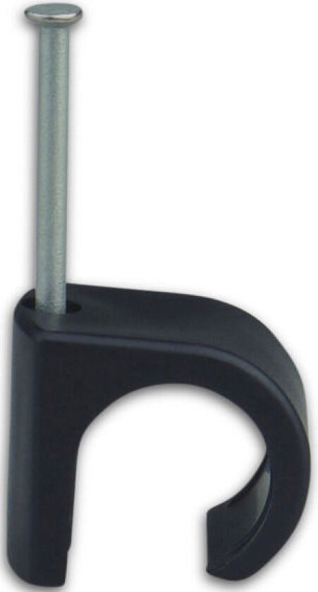 Plastklips spiker C 22-26 Sort - 1300852