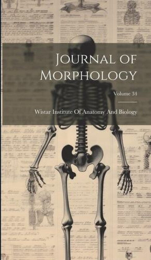 Journal of Morphology; Volume 34 av Wistar Institute of Anatomy and Biology (Hardcover)