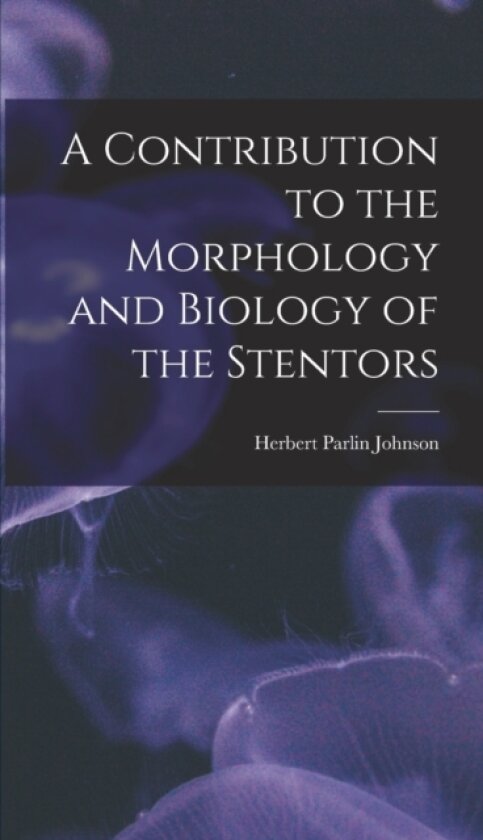 A Contribution to the Morphology and Biology of the Stentors av Herbert Parlin Johnson (Hardcover)