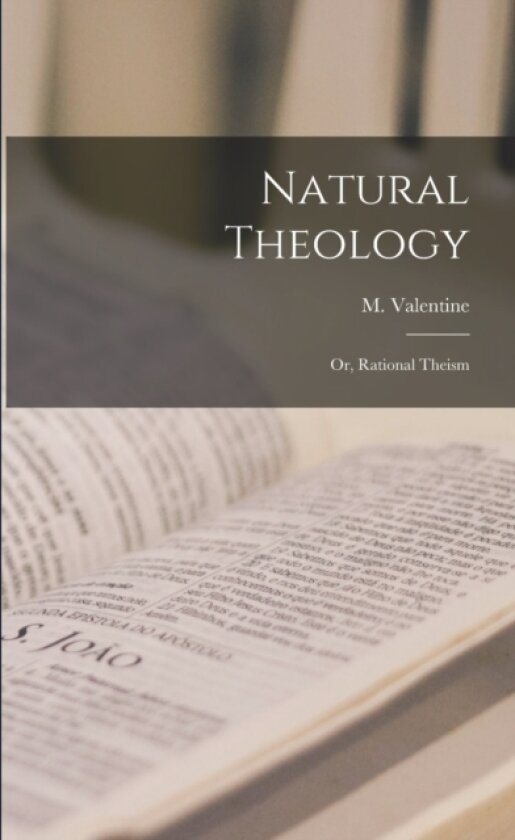 Natural Theology; or, Rational Theism av M Valentine (Paperback)