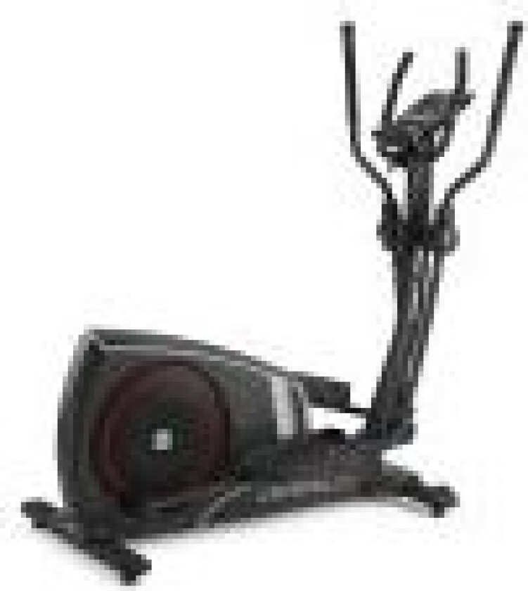 Crystal 2.0, Magnetisk crosstrainer, 150 kg, Sort, 43,5 cm, 18 cm, Håndgrepssensorer