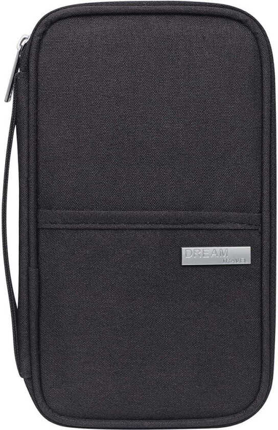 Reiselommebok / Passholder - Svart