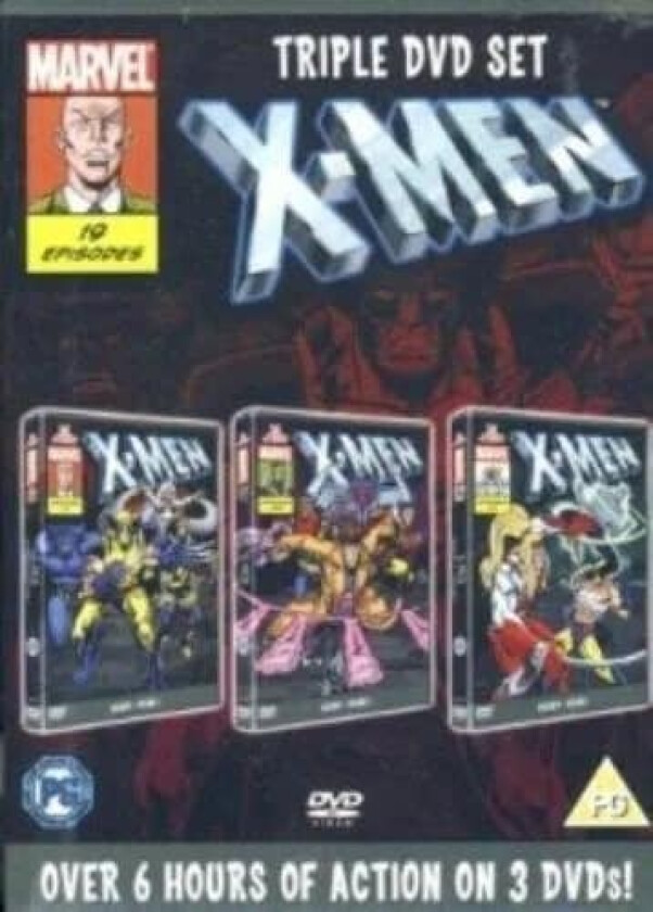 X-Men Triple DVD Set Season Volume 1/2 S DVD Region 2