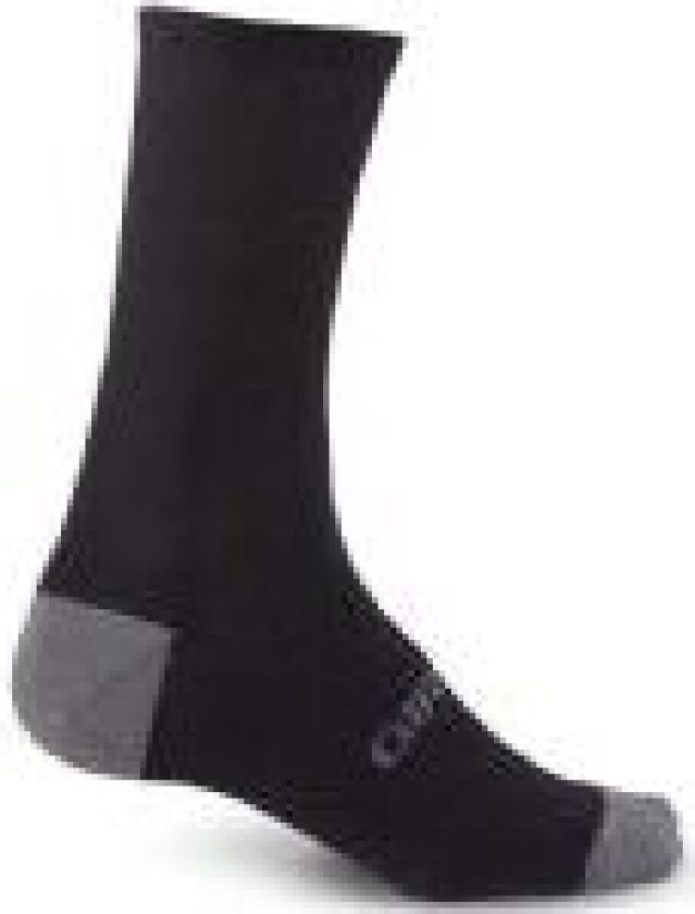 Skarpety GIRO HRC + MERINO WOOL black charcoal roz. XL (46-48) (GR-7077535)