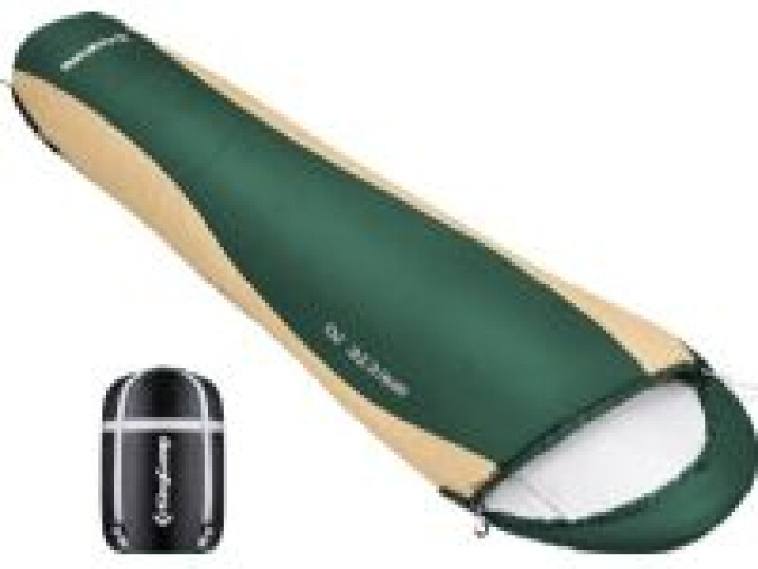 Winter Sleeping Bag KING CAMP Breeze 215 cm Green