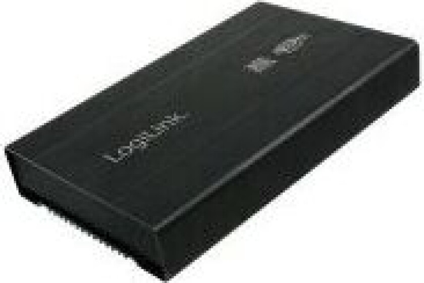 LogiLink USB3.0 HDD Enclosure for 2,5 SATA HDD - Drevkabinett - 2.5 - SATA 3Gb/s - USB 3.0 - svart