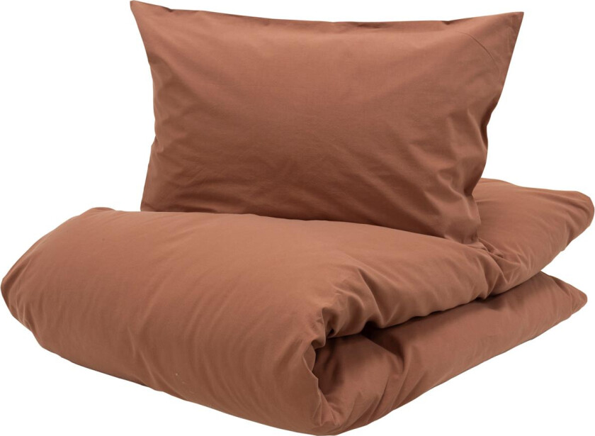 Chill Sengesett Dempet Rød flere størrelser-140 cm x 200 cm