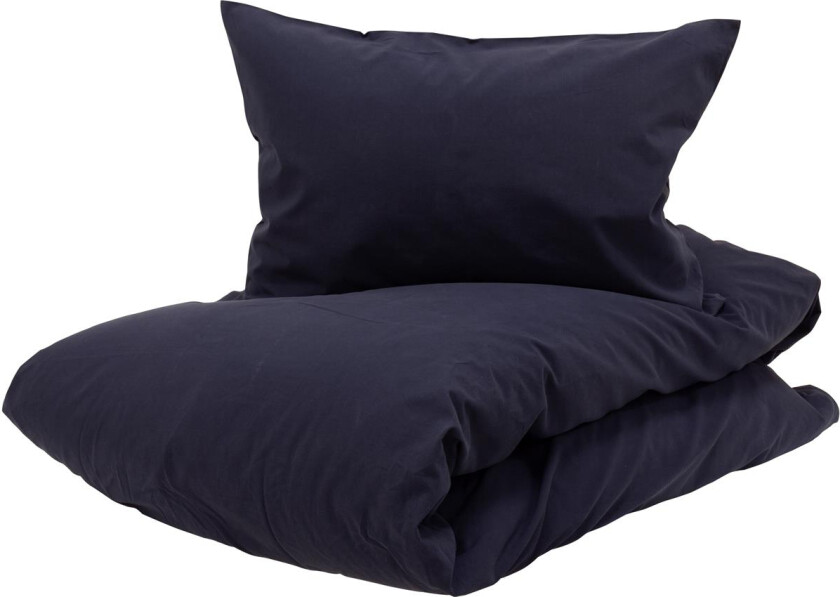 Chill Sengesett Mørk Blå flere størrelser-200 cm x 220 cm