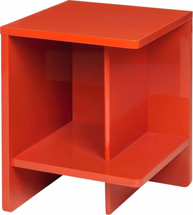 Broste Copenhagen Tenna Nattbord Høyrevendt Oransje