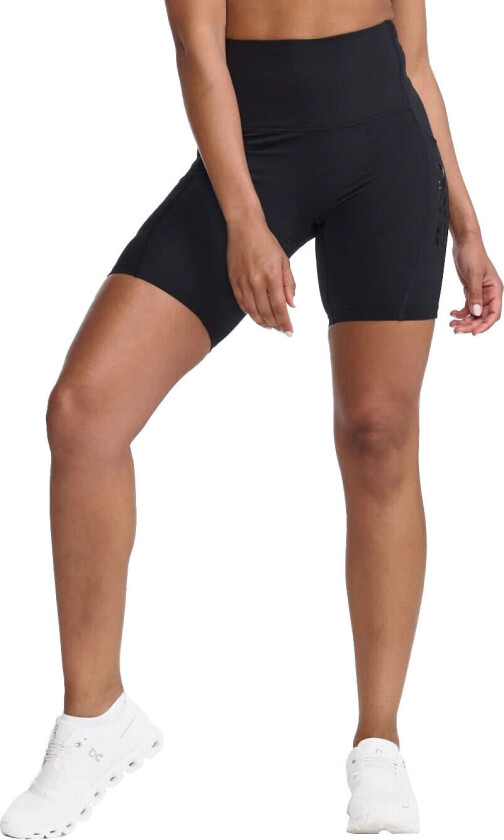 2xu Form Stash Hi-Rise Bike Short Dame Black/Black L