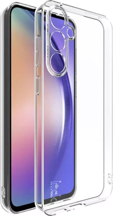 Samsung Galaxy S23 FE IMAK UX-5 Series Fleksibelt Plastdeksel - Gjennomsiktig