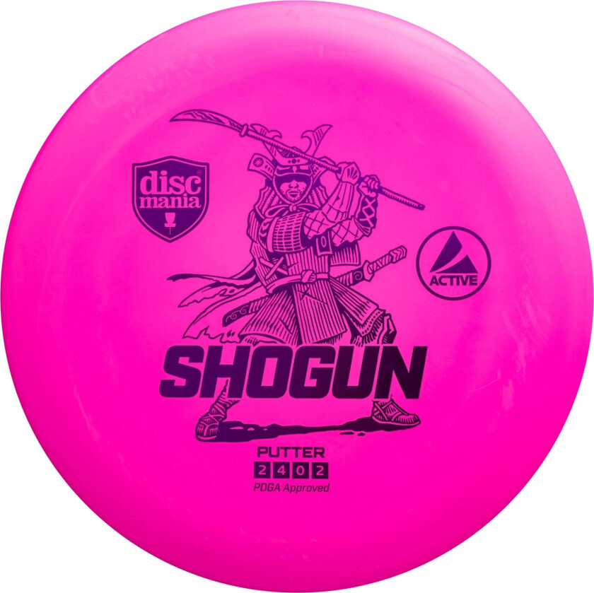 Active Putter Shogun White, putter frisbeegolf Pink