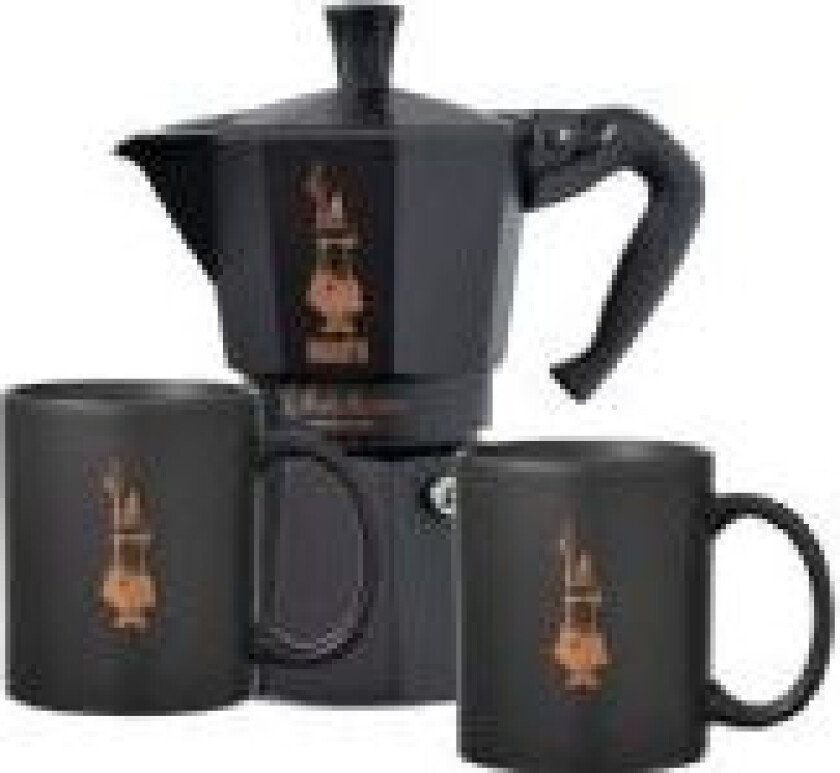 Bilde av MOKA BLACK STAR EDITION 6 KOP INKL 2 KRUS