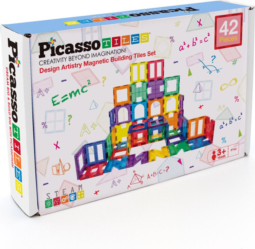 - Artistry Magnetic Tiles set (42 pcs) (PT42)