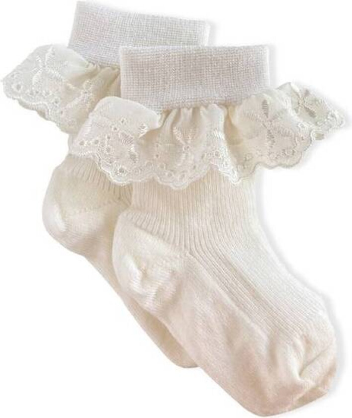 Lillelam - Blondesokker Ull Hvit