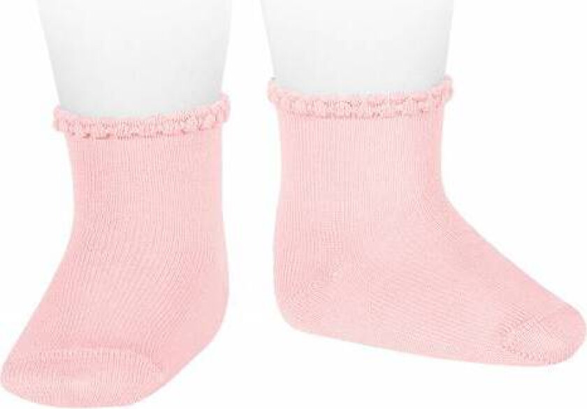 Bilde av -Sokker Bordekant Pink