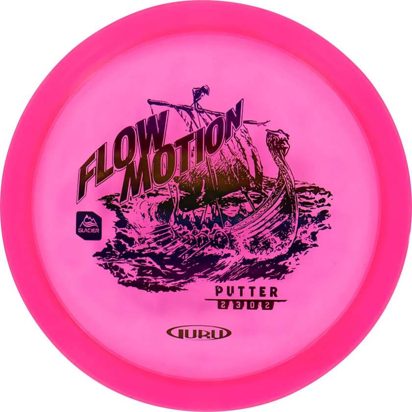 Glacier Line Putter Flow Motion, 170-175g, putter frisbeegolf Pink