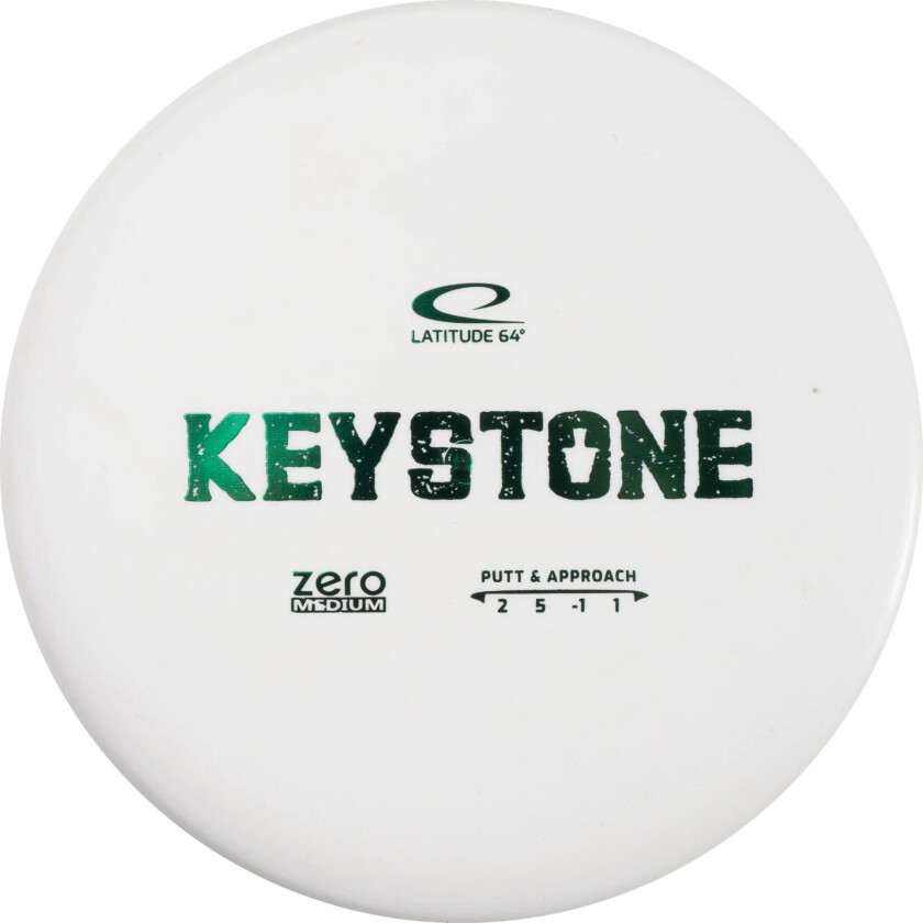 ZERO MEDIUM PUTTER KEYSTONE, 173+, Blue, putter frisbee White