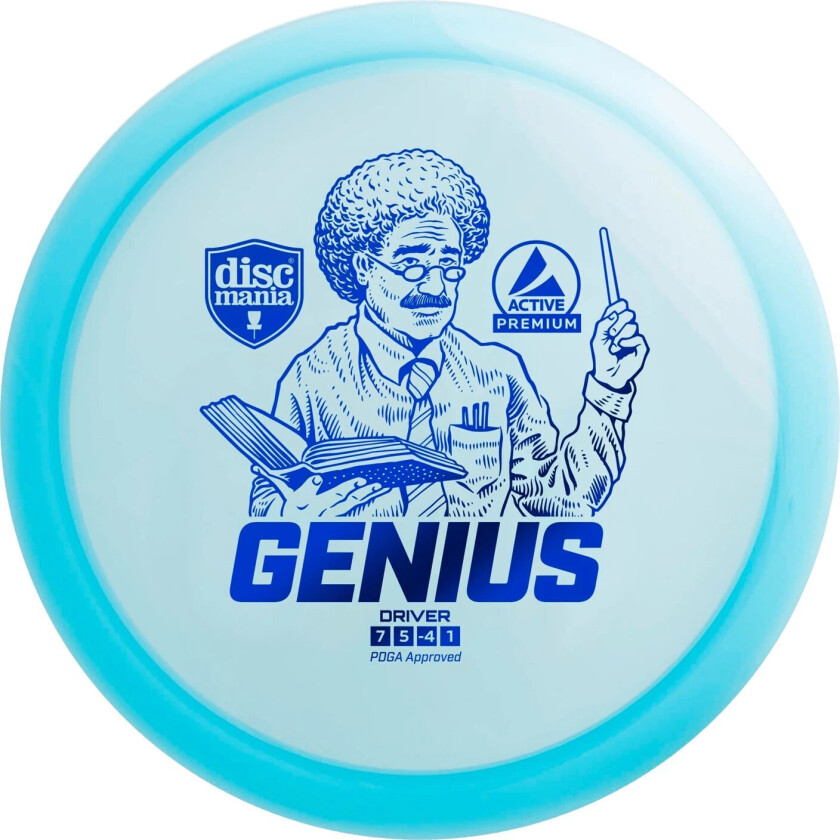 Active Premium Driver Genius Blue, driver frisbeegolf blue