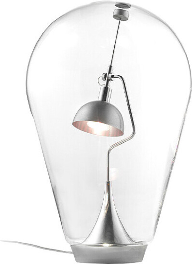 - Blow LED Bordlampe 3-step Dim. Chrome/Clear