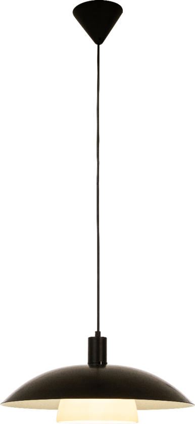 Alfa Taklampe Sort