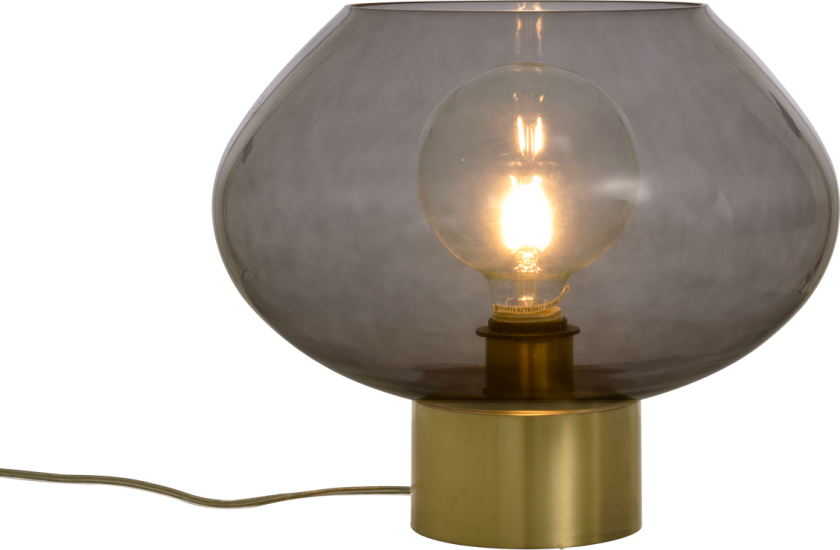 Bell Bordlampe Stor Messing Sotet