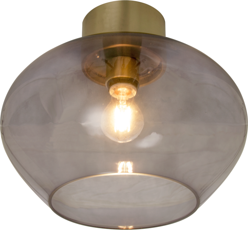 Bell Plafond Stor Messing Sotet