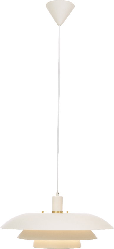 Epsilon Taklampe Hvit