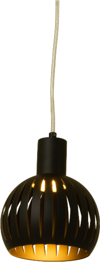 Grafika Vinduspendel Sort