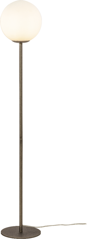 Molekyl Gulvlampe Tinn Hvit