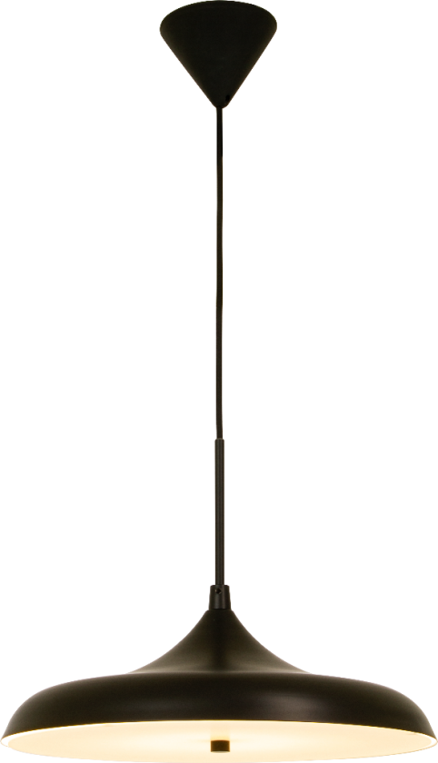 Sigma Taklampe Sort LED