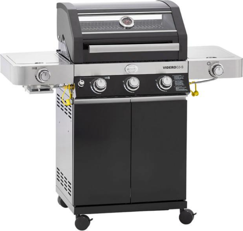Videro G3-S Gassgrill Sort 17000W