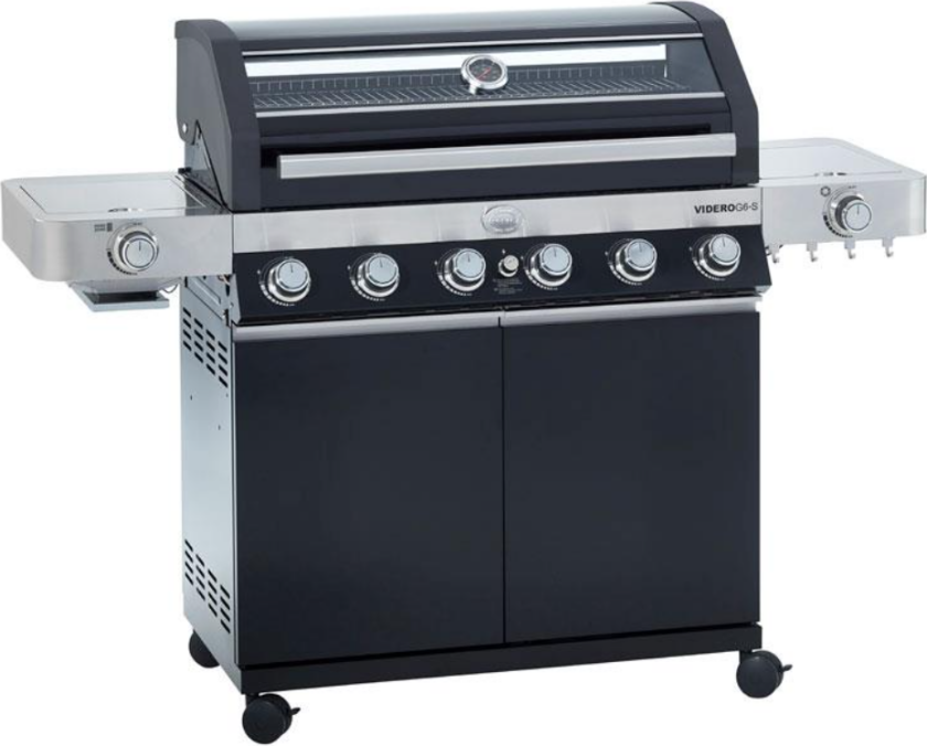 Videro G6-S Gassgrill Sort 27500W