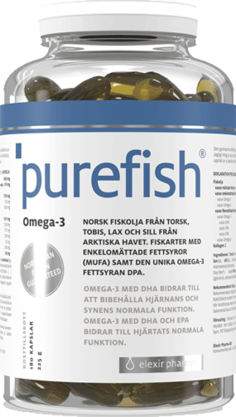 Purefish 180 kapsler