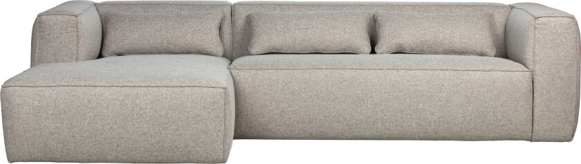 Bean Hjørnesofa Lys Grå Venstre Hjørne