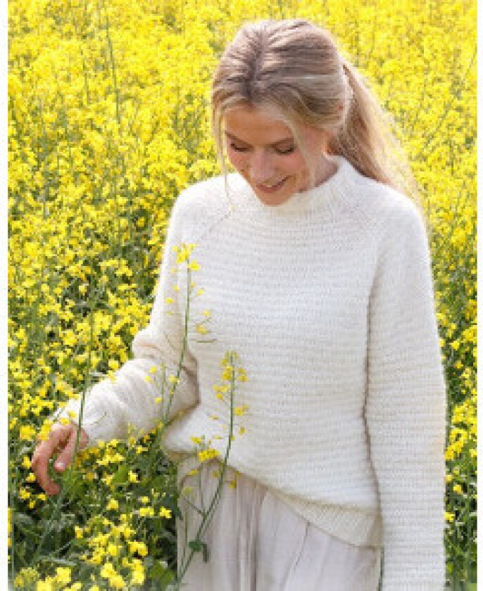 Provence Dream by DROPS Design - Genser Strikkeoppskrift str. S - XXXL - XXX-Large