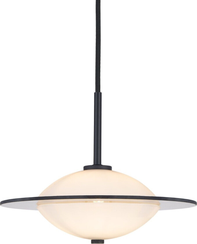 Orbit Pendel Opal Sort Ø24 cm