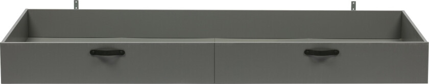 Morris Skuffer til seng Furu Grå