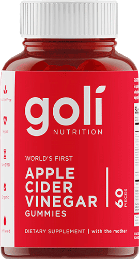 , Apple cider Vinegar, 60 Gummies